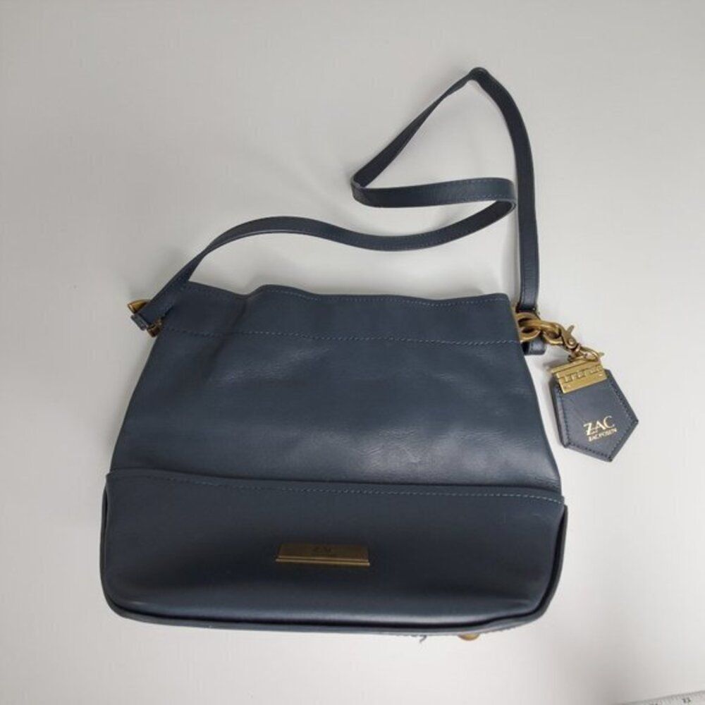 Zac Posen Eartha‎ Envelope Drawstring Bucket Bag Bl